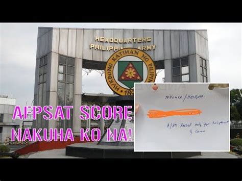 how to get afpsat irf|AFPSAT Result nakuha ko na! .